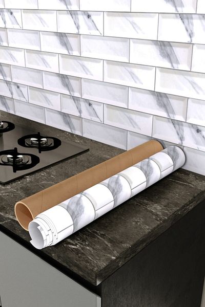 Renklendir Hayatını Kitchen Countertop Adhesive Foil 65 Cm X 2 Meters