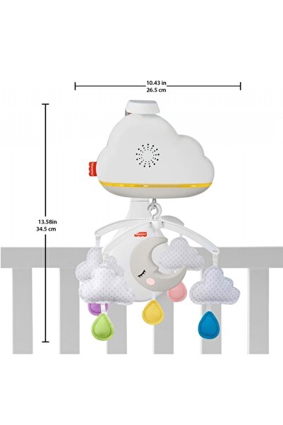 FISHER PRICE Mutlu Bulutlar Dönence ve Uyku Arkadaşı Grp99