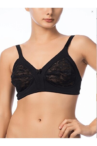 NBB Women's Black Gathering Minimizer Single Bra 352