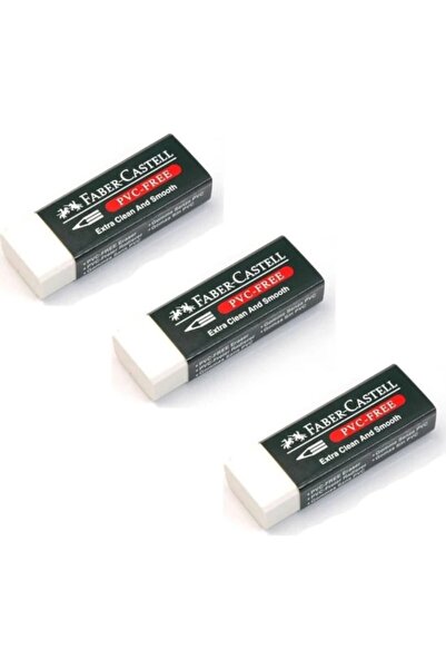 Faber Castell L 7085/20 Large Size White Eraser Set of 3
