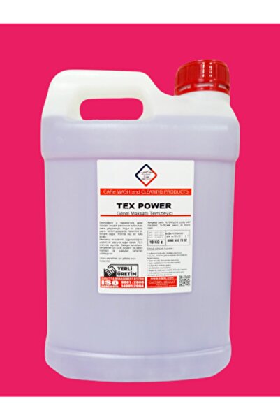 KAİZEN Tex Power Konsantre Genel Detay Ve Döşeme Temizleyici 10 Kg