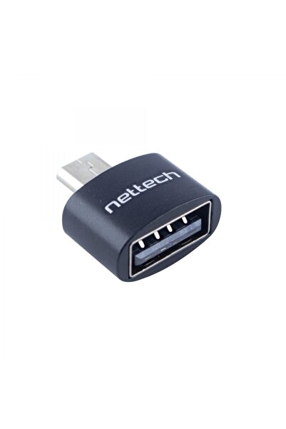 V8 Otg Dönüştürücü Micro USB OTG Kablo - Siyah
