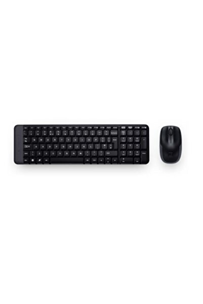 logitech Logıtech Mk220 Q Türkçe Kablosuz Standart Siyah Klavye+ Mouse