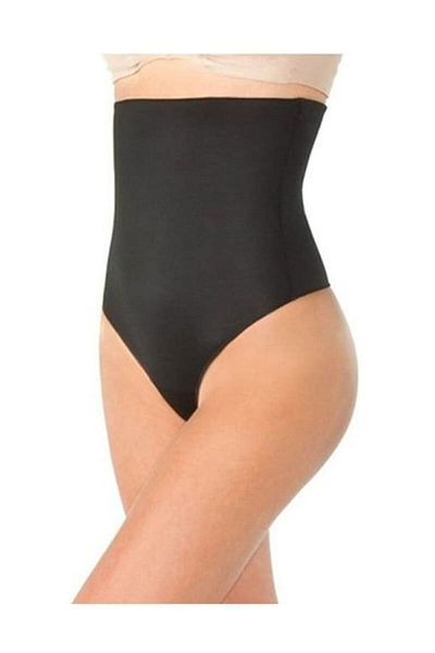Elit Life Black Recovery Slip Corset - Belly Area