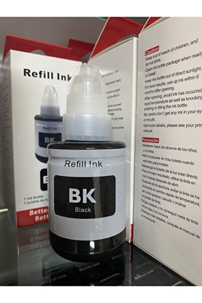 Refill İnk Canon Mp190 Için Yazıcılar Için 4 Renk Cmyk Mürekkep Seti