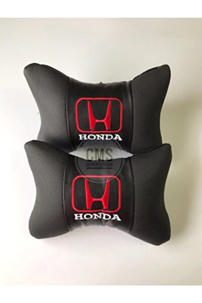 CMS OTO AKSESUAR Honda Boyun Yastık -honda Papyon Yastık -lüks Deri Yastık