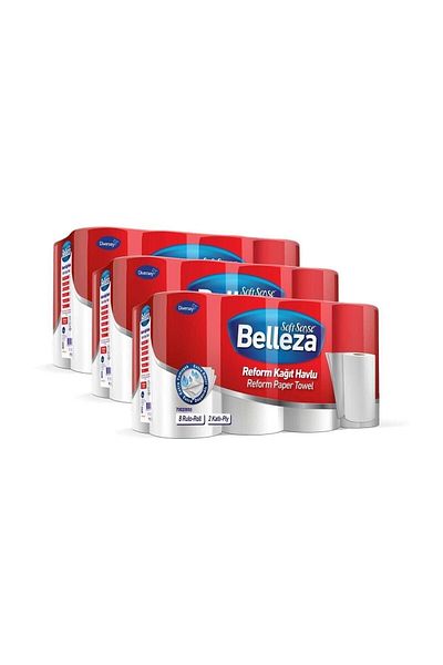 BELLEZA 90 Sheets of 24 Reform Towel Paper