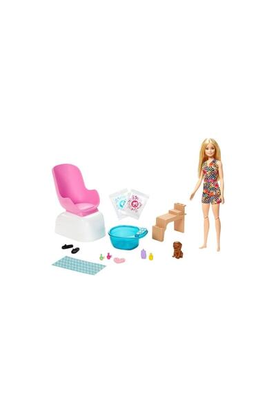 Barbie Barbie Sağlıklı Tırnak Bakımı Oyun Seti Pembe
