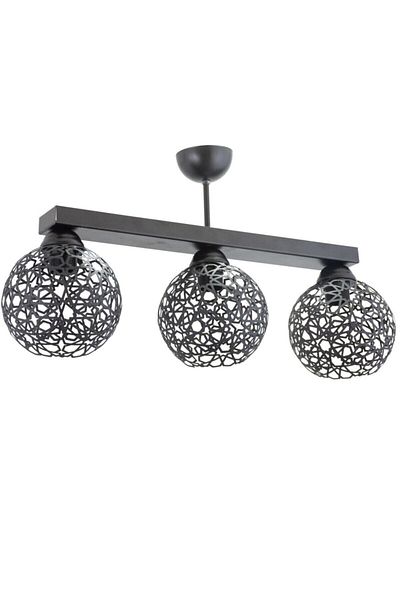 Lambadar Plofonyer Seljuk Motif Model Retro Rustic Chandelier