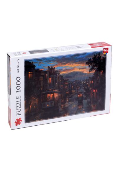 Ks Puzzle بازل كيزل 1000 قطعة ترام Kzl-165-10
