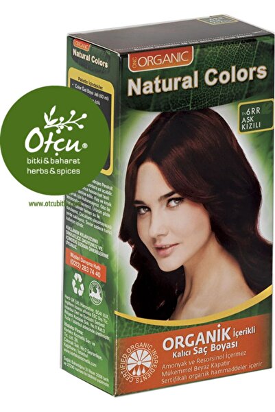 Natural Colors 6rr Aşk Kızılı Organik Saç Boyası
