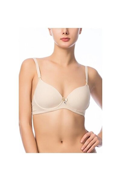 NBB Sutien pentru alăptare acoperit bej pentru femei 3628