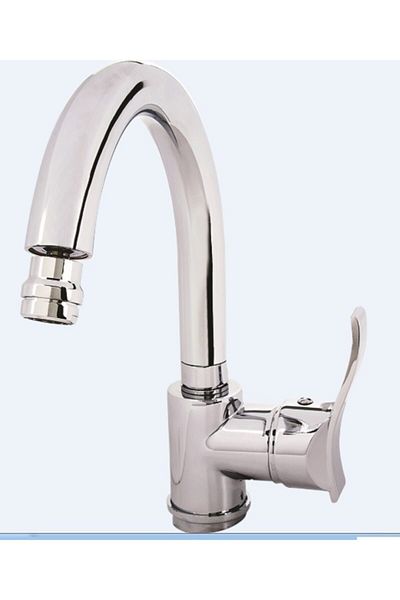 urgancıoğlu Gold Series Polisu Swan Sink Faucet
