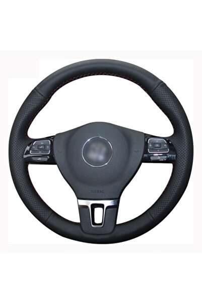 Fox Volkswagen Golf 6 Model 1 Uyumlu Deri Direksiyon Kılıfı