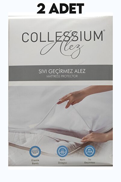 Collesium Ünyepark Tek Kişilik 100x200 2 Adet Su Geçirmez Yatak Alezi
