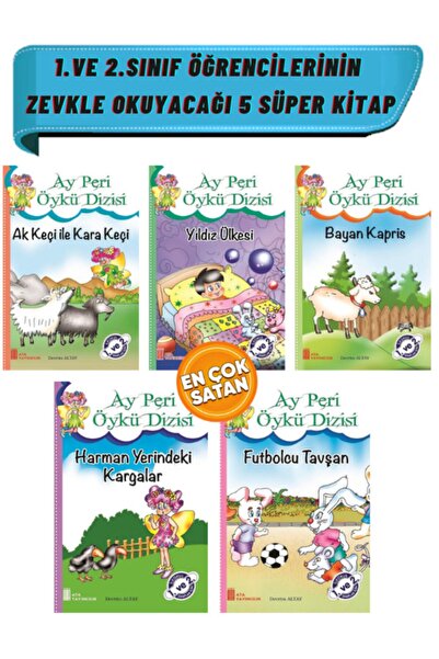 Ata Yayıncılık 1. مجموعة من 5 كتب تجعلك تحب القراءة في الصفوف الثانية