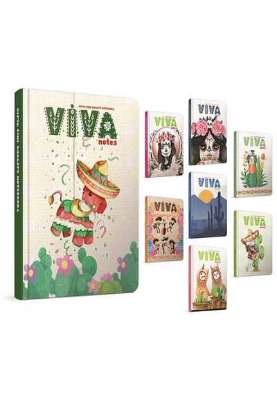 Gıpta Viva Notes Thread Stitching Hard Cover Unlined Notebook 120 Sheets 13x21