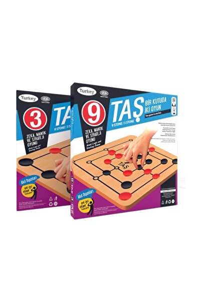 Redka 9 Taş 3 Taş Oyunu