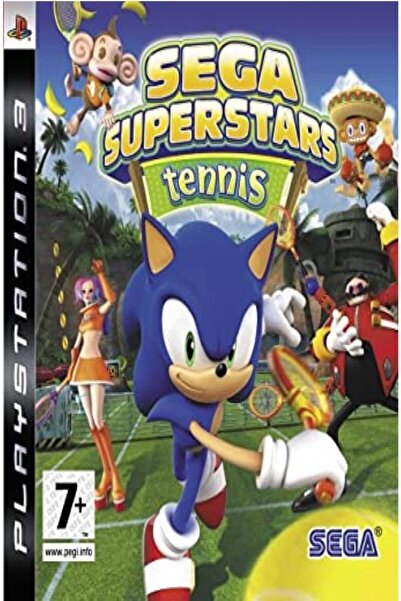 Sony Efsane Sonıc Oyunu Sega Superstars Tennıs Sıfır Jelatin