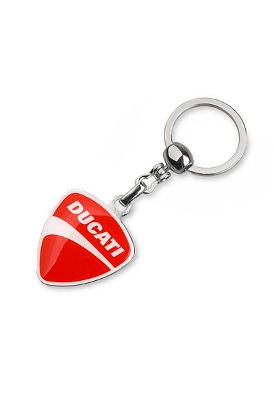 Modül Ducati Drop Label Keychain - Motorcycle Keychain with Logo