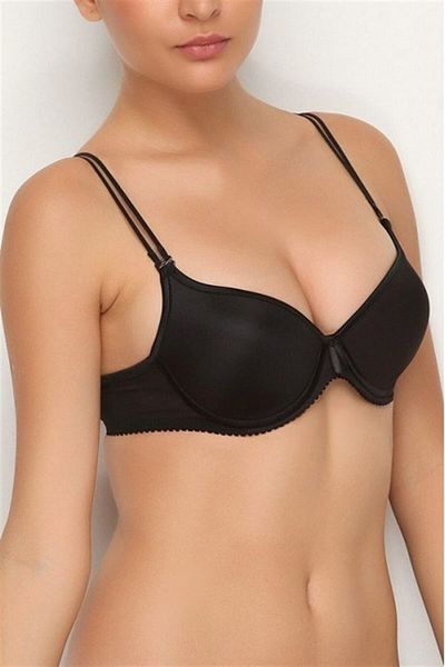 Yeni İnci Γυναικείο Μαύρο Underwire Unpadded Basic Bra 6100