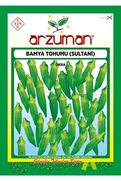 Arzuman Sultani Bamya Tohumu 25 Gram