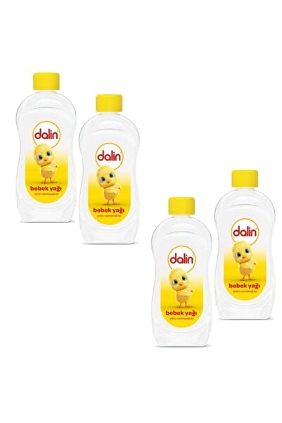 Dalin زيت أطفال 300 مل - عبوة من 4 قطع
