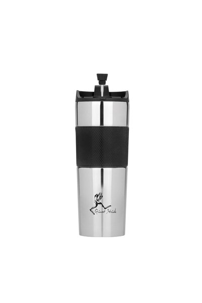 Giant Stride French Press Thermo Mug Grey
