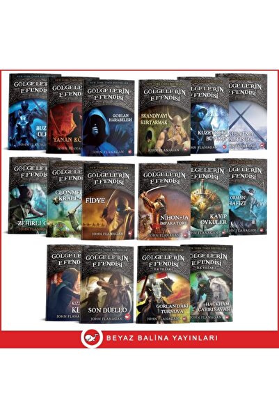 Beyaz Balina Yayınları Gölgelerin Efendisi 14 Kitap Set
