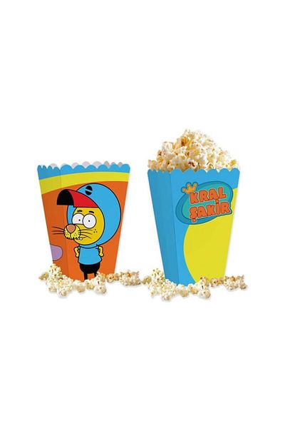 Parti Dükkanım King Shakir Action Corn Box (8 Pcs)
