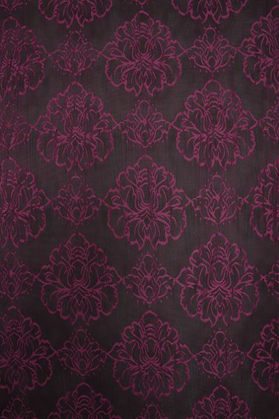 AKÇA TEKSTİL Spider Double Color Purple Rope Curtain Ready Buttons Sewn Rope Curtain 300*280 Cm