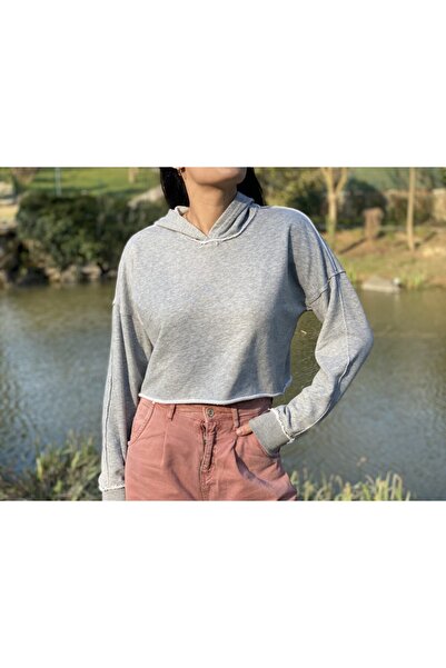 Alexis Gri Crop Top Sweatshirt