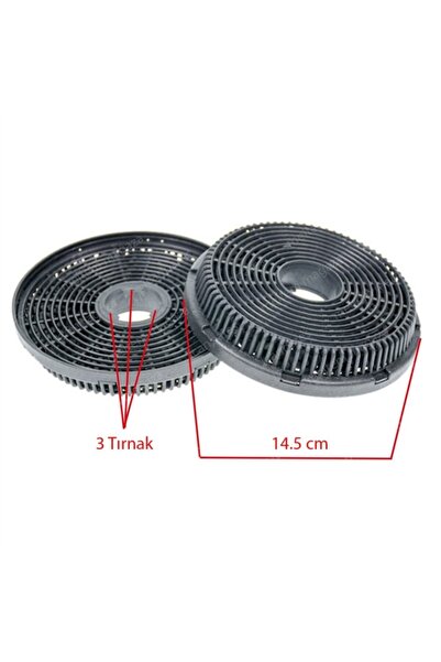 Parmis Simfer Oscar 5662 - Compatible Carbon Filter Kf0015 Hood Aspirator