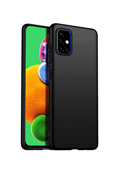 Molly Galaxy A71 Uyumlu Siyah Mat Silikon Kılıf