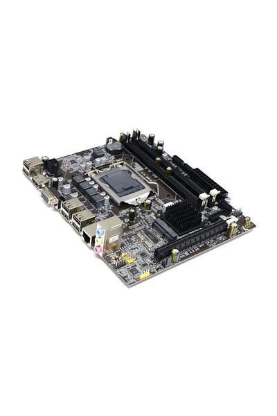 TURBOX Workteam H55m Sata Ddr3 1600mhz Usb 2.0 Vga Hdmi Audio Lan 1156p 1.gen Motherboard