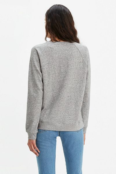Levi's Γυναικείο Relaxed Graphic Crew Fleece Good Grey Γυναικείο φούτερ 2971700610