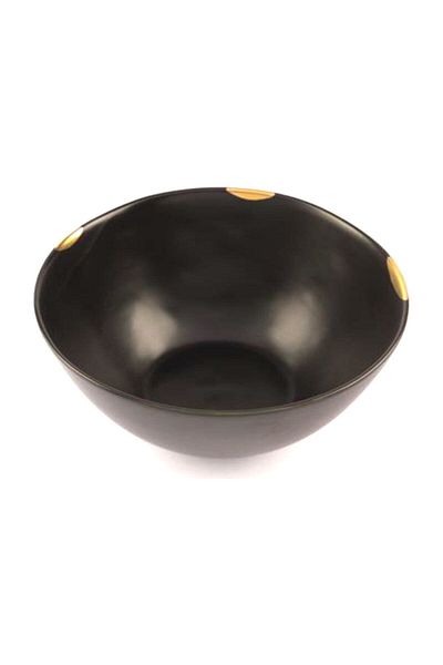 Mikasa Moor وعاء بورسلين أسود مقاس 23×11 سم