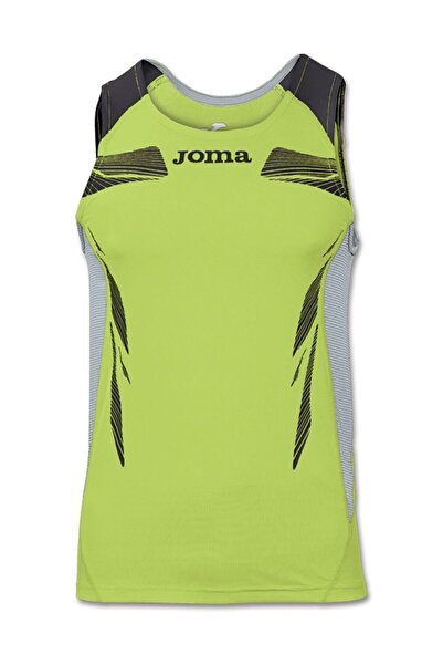 Joma Women's Running Vest Yellow Elite Iii Ss 1101.33.1031