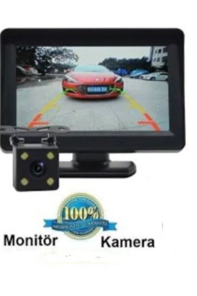 AUDİOMAX Audıomax 4.3 Inç Ekran + Geri Görüşlü Kamera + Park Seti