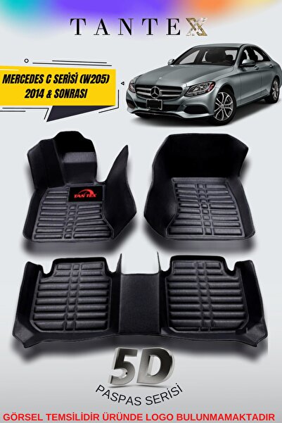 TANTEX Mercedes C Serisi 2014+ (w205) 5d Araca Özel Oto Paspası