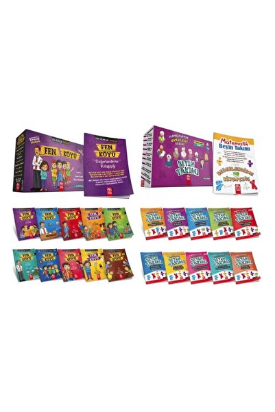Model Eğitim Yayınları Fen Köyü Ve Beyin Takımı 20'li Hikaye Seti - Model Çoc...