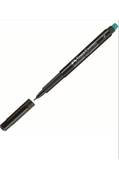 Faber Castell Multimark 1523 Permanent Asetat Kalemi (S) Siyah