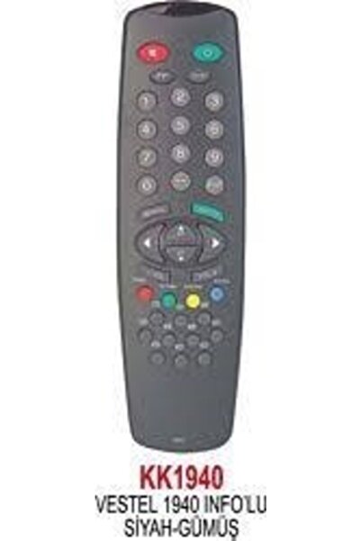 Vestel Televizyon Kumandası 1940 Info'lu Kumanda Tüplü Televizyon Kumandası Swat Kk1940