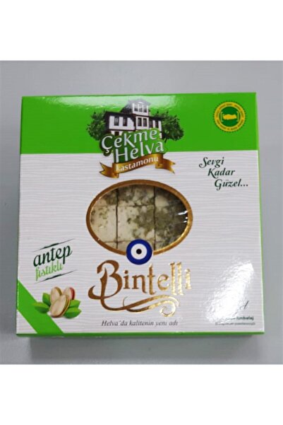 Bintelli Çekme Helva Bintelli Kastamonu Antep Fıstıklı Çekme Helva 100 Gr.