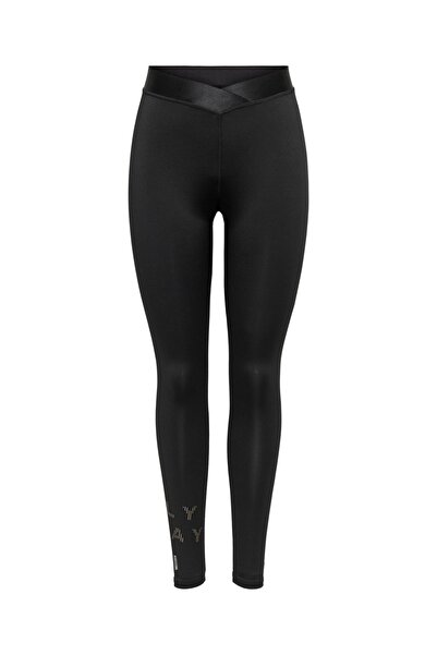 ONLY Kemer Detaylı Paçası Yazılı Sporcu Taytı 15188934