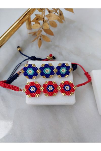 BUNİTA DESİGN Double Miyuki Bracelet Set