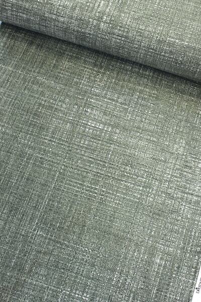DECO Haki Yeşil Keten Efekti Nevresimlik Poplin Kumaş