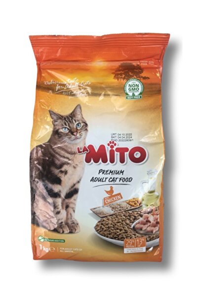 Mito Tavuklu Yetişkin Kedi Kuru Maması 1kg