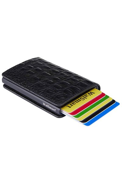 WalSmart Book Croco Leather Wallet with Smart Mechanism