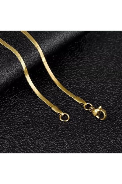 ESJ Stainless Steel Italian Scrunch Chain Unisex Bracelet 3 Mm Mt241